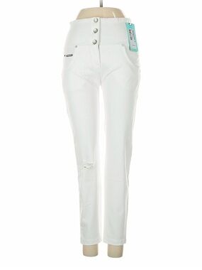 FREDDY WRUP Snug Jeans NWT Jeggings Trousers Booty Lift Distressed Ankle Small 4